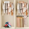 image:imageSTORAGE MANIAC Adjustable Closet Rod for Hanging Clothes 1 Pack White  Expandable 179297 HeavyDuty Metal Closet Hanging Rod with 9 Height Adjustments SpaceSaving Double Closet Organizer2 Pack Black