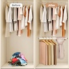 image:imageSTORAGE MANIAC Adjustable Closet Rod for Hanging Clothes 1 Pack White  Expandable 179297 HeavyDuty Metal Closet Hanging Rod with 9 Height Adjustments SpaceSaving Double Closet Organizer2 Pack White