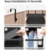 image:imageSTORAGE MANIAC Over the Door Organizer 6Shelf Closet Hanging Storage with 14 Mesh Pockets 66lbs Capacity Clear Deep Pockets Behind Door Storage for Nursery Bathroom Bedroom 1 Pack Oat BeigeBlack