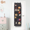image:imageSTORAGE MANIAC Over the Door Shoe Organizer HeavyDuty Large Deep Pocket Hanging Shoe Organizer Shoe Rack Door Closet Shoe Organizer for Wall Dorm amp Narrow Door Storage Shoe Holder Grey 1 PackBlack