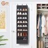 image:imageSTORAGE MANIAC Over the Door Shoe Organizer HeavyDuty Large Deep Pocket Hanging Shoe Organizer Shoe Rack Door Closet Shoe Organizer for Wall Dorm amp Narrow Door Storage Shoe Holder Grey 1 PackBlack