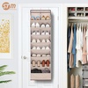 image:imageSTORAGE MANIAC Over the Door Shoe Organizer HeavyDuty Large Deep Pocket Hanging Shoe Organizer Shoe Rack Door Closet Shoe Organizer for Wall Dorm amp Narrow Door Storage Shoe Holder Grey 1 PackOat Beige