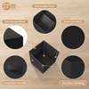 image:imageSTORAGE MANIAC Storage Cubes 11 Inch Collapsible Storage Bins with Handles 10 Pack Fabric Foldable Bins for Organization Durable Storage Bins for Closet Shelves Offices 10Pack GreyBlack6 Pack