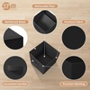 image:imageSTORAGE MANIAC Storage Cubes 11 Inch Collapsible Storage Bins with Handles 10 Pack Fabric Foldable Bins for Organization Durable Storage Bins for Closet Shelves Offices 10Pack GreyBlack4 Pack