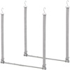 image:imageSTORAGE MANIAC Hanging Closet Rod Adjustable Width and Height Closet Hanging Organizer SpaceSaving Clothes Hanging Bar Closet Extender Hanging Rod Double Closet Hanging Rod 1 Pack Webbing2 Pack Webbing