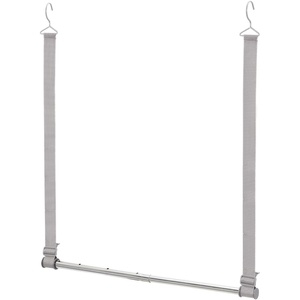 image:imageSTORAGE MANIAC Hanging Closet Rod Adjustable Width and Height Closet Hanging Organizer SpaceSaving Clothes Hanging Bar Closet Extender Hanging Rod Double Closet Hanging Rod 1 Pack Webbing1 Pack Webbing